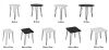 Stolik fi 40cm Hairpin legs_1 skośne Kod: 920